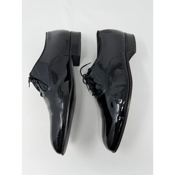 FLORSHEIM Men\'s Plain Toe Patent Leather Oxford Dress Lace up Shoes 10D main image 7